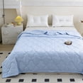 thumbnail image 5 of Cool Summer Bed Quilt - Super Soft, Breathable Double-Sided Duvet with Classic Stitching, Washable, Lightweight for All Seasons, Perfect for Enhance Comfort, 5 of 5