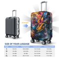 thumbnail image 4 of Fotbe Vibrant Rooster Painting Funda Protectora para Equipaje, Antirrayones y Resistente a la Suciedad, Compatible con Maletas de 18 a 32 Pulgadas-X-Large, 4 of 7