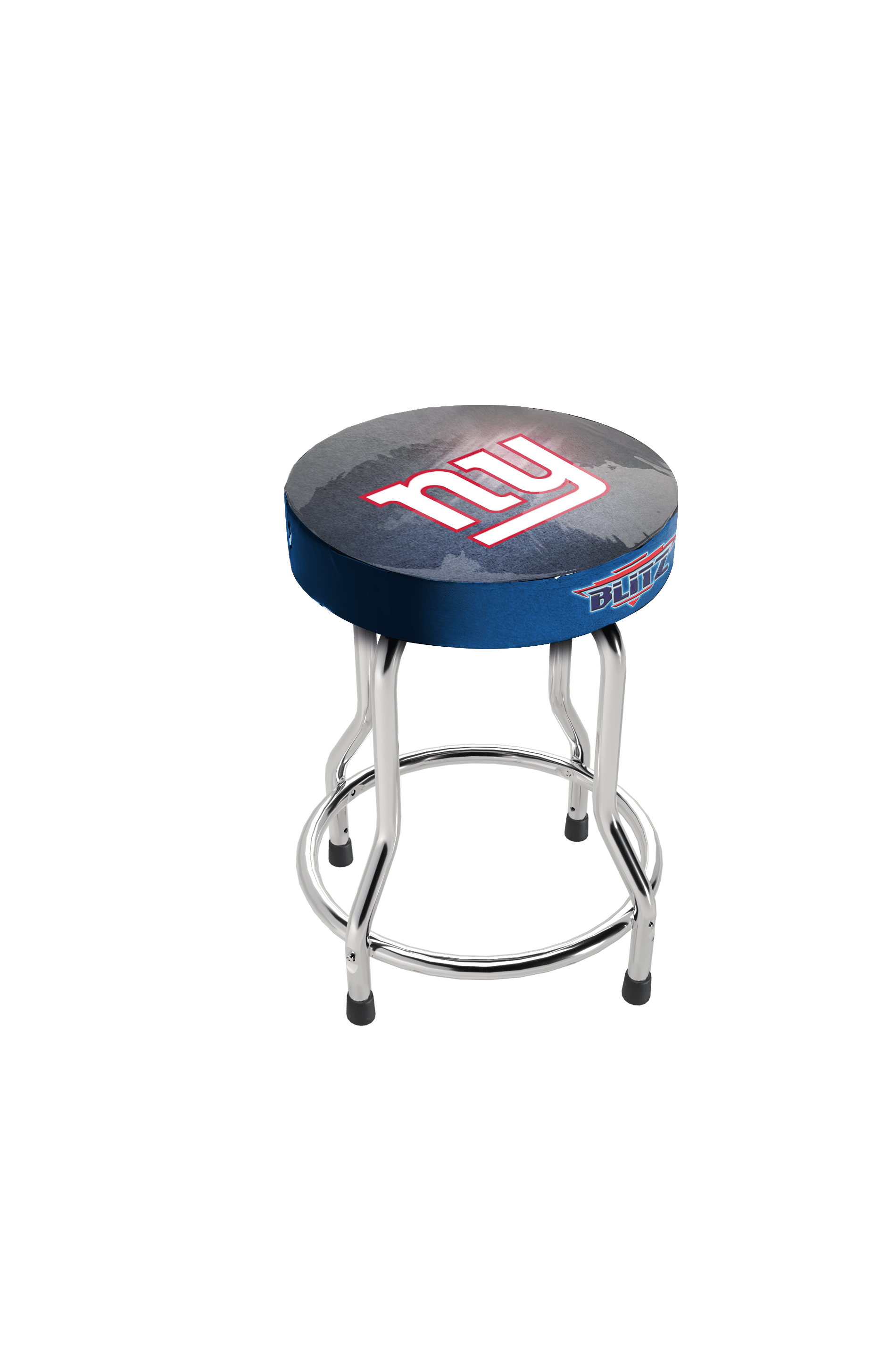 New York Giants Adjustable NFL Blitz Team Pub Stool, Arcade1Up