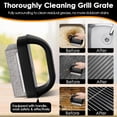 thumbnail image 4 of Heavy Duty Griddle Cleaning Brick with Handle- Compatible with Blackstone Flat Top Grills, Commercial Grade Pumice Stone, Easy Grip & Scrape (4 Pack), 4 of 5
