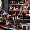 thumbnail image 5 of Crystal Red Wine Decanter Set - 360 °   Rotating Aerator Carafe, 1.5L Hand-Blown Glass with Gift Box for Wine Lovers, 5 of 6