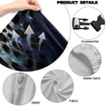 thumbnail image 6 of TSOVTHRID Blue Butterfly Leopard Print Office Chair Covers Stretch Gaming Chair Cover Scratch Proof Furniture Protector Breathable Reclining Gamer Armchair Slipcovers for Dormitories, 6 of 7