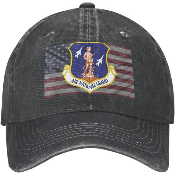 US Air National Guard Baseball Cap Adjustable Personalized Adult Sports Hats Black
