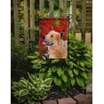 thumbnail image 2 of Carolines Treasures LH9317-FLAG-PARENT Australian Cattle Dog Red Green Snowflakes Christmas Flag  multicolor, 2 of 2