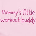 thumbnail image 2 of CafePress - Mommys Little Workout Buddy Body Suit - Baby Light Bodysuit, Size Newborn - 24 Months, 2 of 4