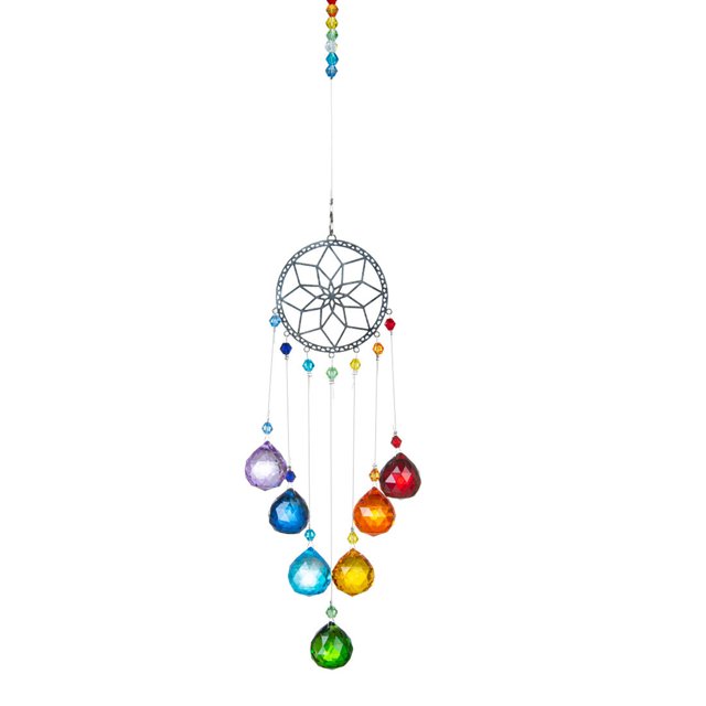 Atrapasol para Windows Crystal Prism Ornament Rainbow Maker (Bauhinia)