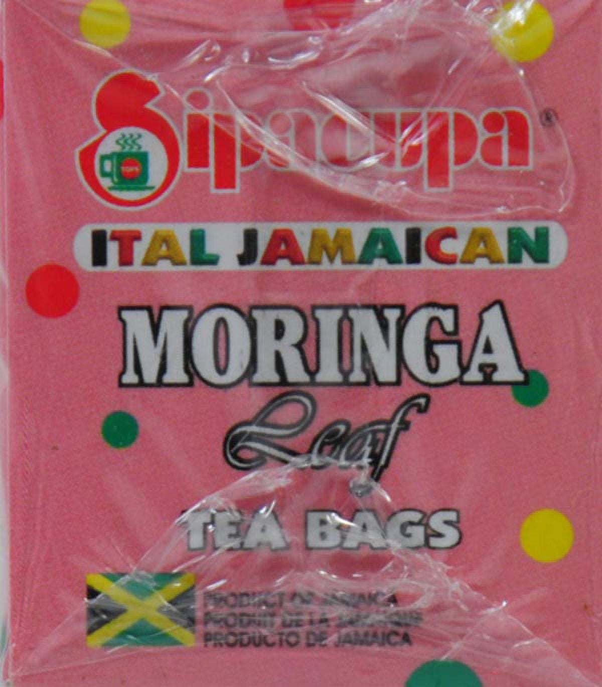 (3 pack) Perishables Jamaica Tops Sipacupa Ital Jamaican Tea, 24 ea