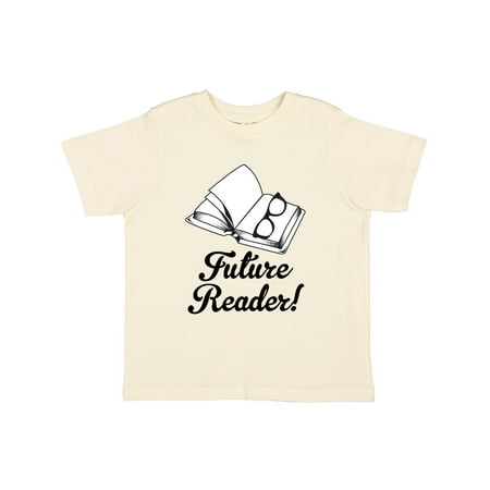 

Inktastic Future Reader Book Gift Gift Toddler Boy or Toddler Girl T-Shirt