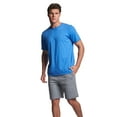 thumbnail image 6 of Russell Athletic Men's Dri-Power Cotton Performance Short Sleeve T-Shirts with Moisture Wicking, Sizes S-4XL, 6 of 7