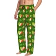 thumbnail image 6 of Xecao Happy St. Patrick's Day Men's Straight Lounge Pajama Pants - The Ultimate in Comfortable Sleepwear-Large, 6 of 6