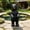 Bear Black, variant on Outdoor Lion Statue Garden Decor, 20.5" Weatherproof Resin Guardian, Durable for Patio Men's Room, Brown