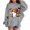 Grey, variant on Toddler Boys Hoodie for Kids Sweatshirt Pullover Casual Loose Cute Print Long Sleeve Hoodie Sport Top Pullover Shirts ,Size 3-4T , Red