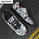 thumbnail image 1 of Zapatos casuales Doginthehole para mujer, zapatos planos antideslizantes, zapatos para correr con cordones y estampado de mascotas, zapatos de moda para caminar, 1 of 6