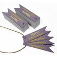 thumbnail image 3 of Inkdotpot Pack Of 50 Real Gold Foil Paper Tags Merry Christmas Favor Hang Tags, 3 of 6
