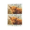 thumbnail image 6 of Wukai Yak Print Garden Flag 12.5x18 Inch Double Sided Sun-resistant Rain-resistant, Wrinkle-resistant Colorfast(Only Flag), 6 of 7