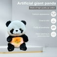 thumbnail image 5 of ievspot Panda Bear Plush Toy with Sound Light Sensing for Anxiety Relief Soothing Sleep Companion with Musical Lights Rhythmic Breathing Motion Great Gift, 5 of 8