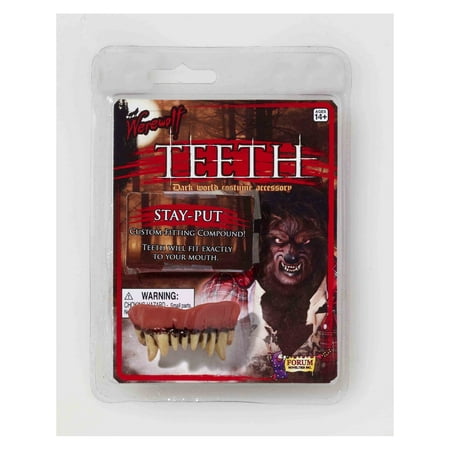 Werewolf Teeth Halloween Costume Accessory