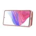 thumbnail image 3 of for Samsung Galaxy A52 4G/5G Detachable Shoulder Strap Wallet Case, with Card Slots & 360-degree Rotation Stand Ring Flip Premium PU Leather Protective Cover Lanyard for Women Girls, Rosegold, 3 of 9