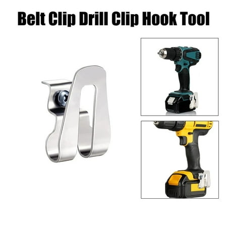 

Goodhd 1/3Pcs Drill Belt Clip Hook for Makita 18V Max Tools with 8mm cap studs screws