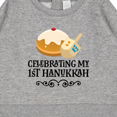 thumbnail image 3 of Inktastic 1st Hanukkah Childs Dreidel Baby Sweatshirt, 3 of 4