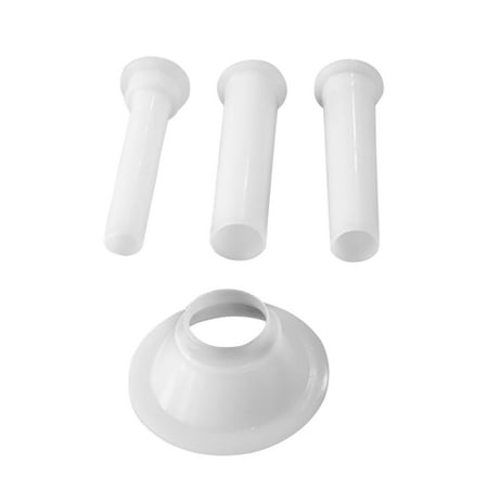 

3pcs/Set Meat Grinder Sausage Stuffer Filling Tubes DIY Sausage Maker Funnels Nozzles Kitchen Tools