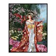 thumbnail image 2 of Bordado de hilo 2 Geisha japonesa punto de cruz completo 11CT algodón DIY contado Hugtrwg Para estrenar, 2 of 9
