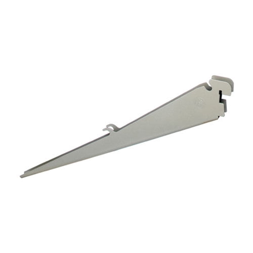 Organized Living Slant Bracket Shelf Bracket - Steel, White - 10 Pack, 12 In