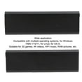 thumbnail image 3 of M.2 PCIE SSD Enclosure, Slim Portable USB3.1 Gen2 Type C M.2 NVMe Hard Drive Enclosure Durable  for Computer Black,Silver, 3 of 8