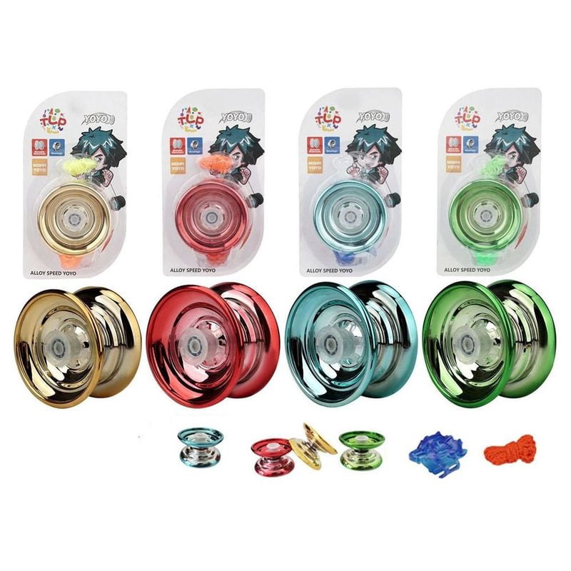 Professional  Gift Interesting  For  Beginners High Speed Aluminum Yoyo Competition Yo-Yo Luminous Yoyo Metal Yoyo