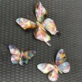 thumbnail image 3 of Decoración hogareña Gwong colgante colgante realista fácil instalación metal delicado libélula mariposas decoración de pared adorno para jardín Gwong 21069231, 3 of 6