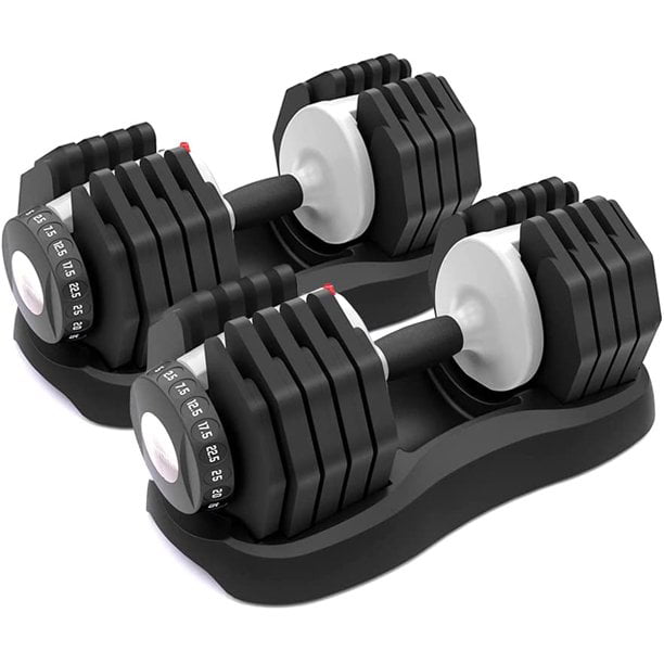ATIVAFIT Adjustable Dumbbell Stand Fitness Dial Dumbbell Rack with Adjustable Belt for Home Gym Set 