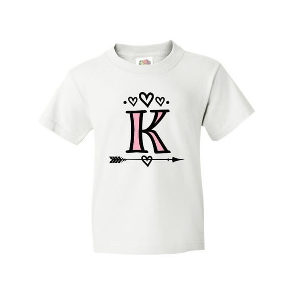 Inktastic Letter K Monogram Tribal Arrow Youth T-Shirt