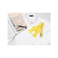 thumbnail image 5 of CORBATA DE PAPA INSPIRE CHIC, color sólido, autoajustable, para bodas formales y fiestas, color amarillo dorado, talla única, 5 of 5