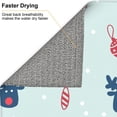thumbnail image 6 of XMXT Microfiber Drying Mats, Christmas Moose Print Absorbent Dish Drying Mat for Kitchen Counter, 16 x 18 inches, 6 of 9