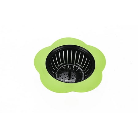 

Kitchen Sink Filter Strainer Sewer Filtering Net Stopper Floor Drains Hair Catcher Waste Collector for Home Accessories (green)