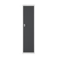 thumbnail image 4 of KDS 1-Dr Cab- 4 Shelf - White Frame, Basalt Grey Doors, 4 of 9