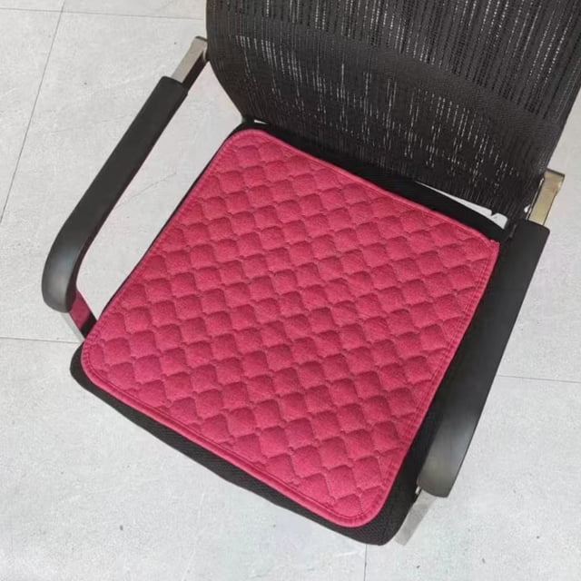 FHBVT Chair Cushion Solid Color Seat Cushion Thickened Padded Chair Cushion for Office Kitchen Dining Patio Comfortable Cushion for Long Hours Sitting Soft and Breathable Cushion Indoor Outdoor Use