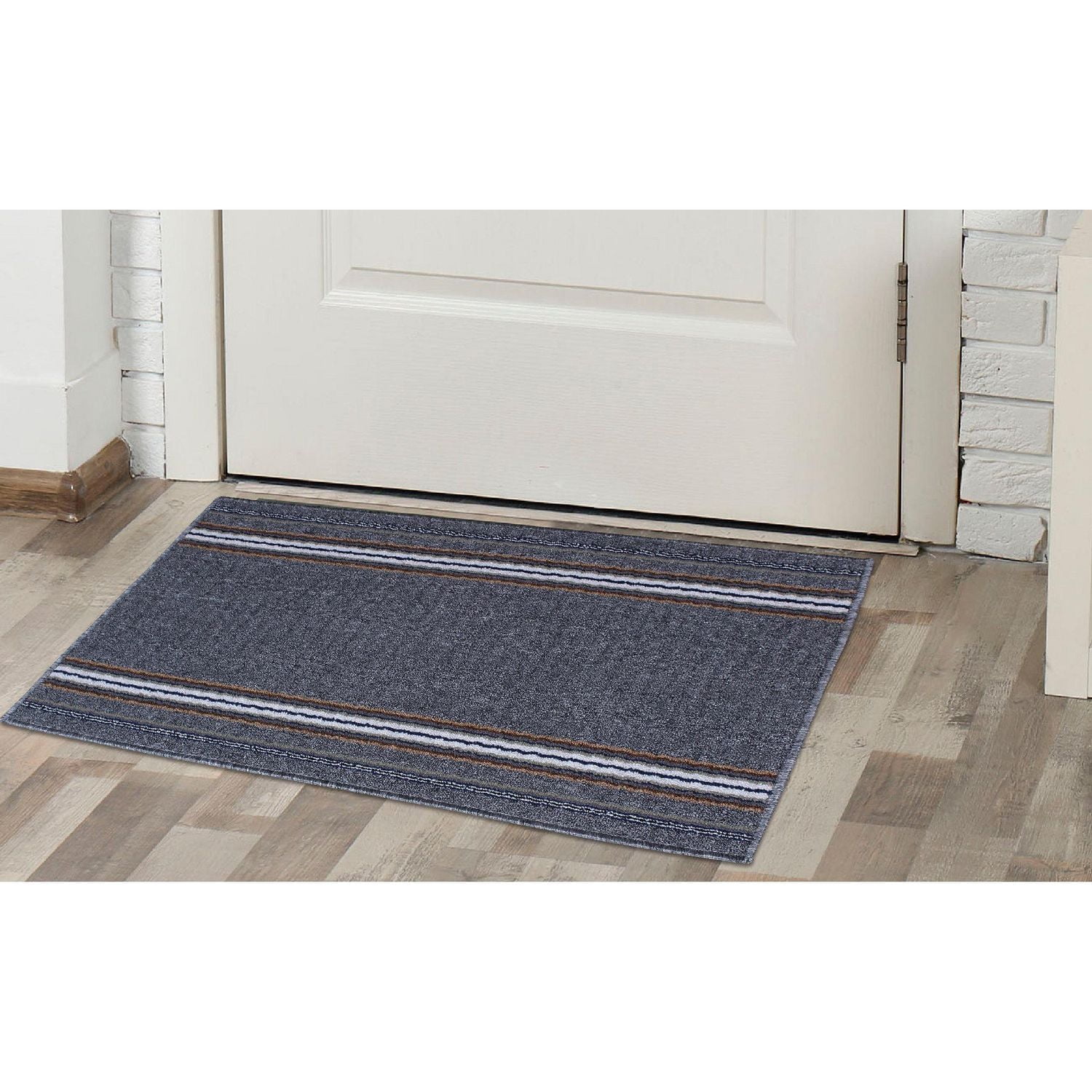 Zebra Accent Floor Mat (Corduroy) (2' X 3')