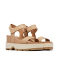 thumbnail image 2 of Sandalia de Cuña Contemporánea para Mujer Sorel, Beige Honest, Talla 8, 2 of 6