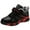 Red, variant on UngA Kids Winter Shoes Fleece Lined High Top Non Slip Athletic Running Shoes Lightweight Breathable Boys' Girls' Sneakers (Little Kid/Big Kid),4.5