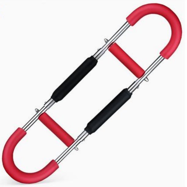 Barra de ejercicio de fuerza ajustable en forma de U para muñeca y brazo - Herramienta de entrenamiento interior multifuncional para entrenamiento de fuerza, rehabilitación y prevención de lesiones