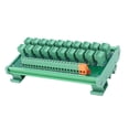 thumbnail image 1 of Din Rail Terminal Block, 3-Wire 20-Channel Din Rail Installation Method Terminal Block Support Npn Pnp  for Automated Industry for Printed Labels, 1 of 7