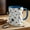 Blue, variant on Cute Coffee Doodle Human Made Mugs Designer Cups Ceramic 11oz Dishwasher Safe Gifts