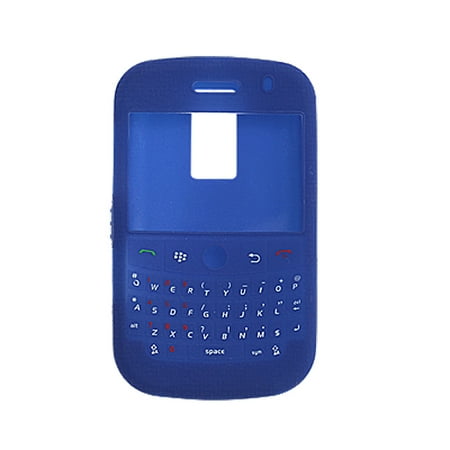 Jewelers Skin Guard - Unique Bargains For Blackberry 9000 Silicone Skin Cover Case Guard Blue Qahjl