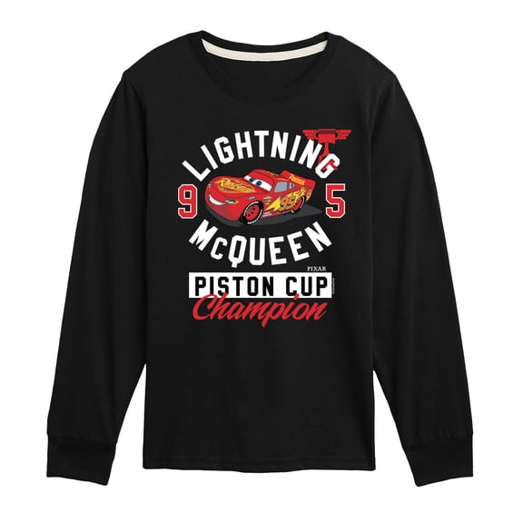 Cars - Champion - Youth Boys Long Sleeve Graphic T-Shirt