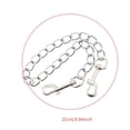 thumbnail image 2 of Metal Chain Leash With Clips, Metal Dog Leash For Daily Walks, Pet Chain For Dogs And Cats,25Cm, 2 of 3