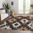 thumbnail image 5 of Dalyn Rugs Machine Washable Indoor/Outdoor Chantille Black 10' x 14' Rug, 5 of 9