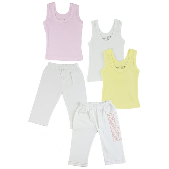 Girls Tank Tops and Track Sweatpants