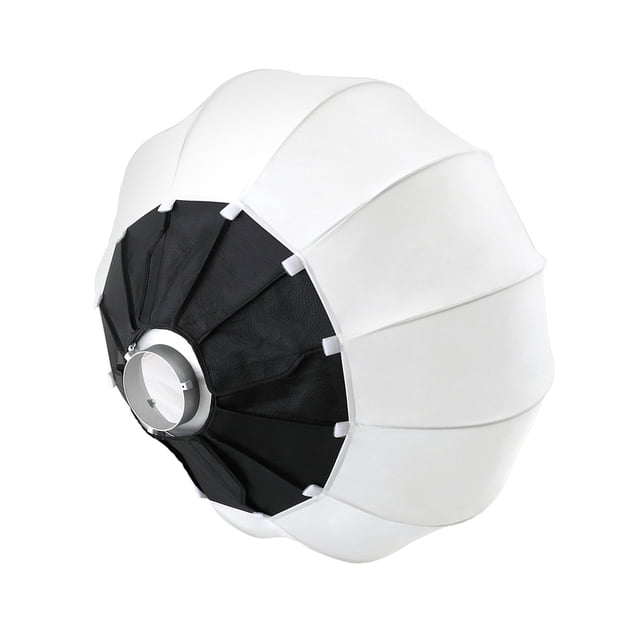 Riwcyla CS,65D 65cm Diameter Collapsible Lantern Softbox Photography Soft Box with Bowens Mount Quick,Install for Video Recording Live Streaming Film Making