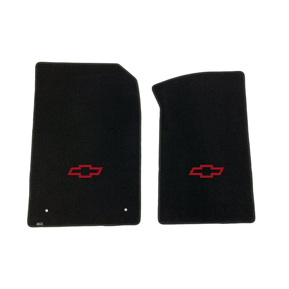 Lloyd Mats Custom Fit Floor Mats for Chevy C/K Pickup 1988-2000 LogoMat 2Pc Set Black